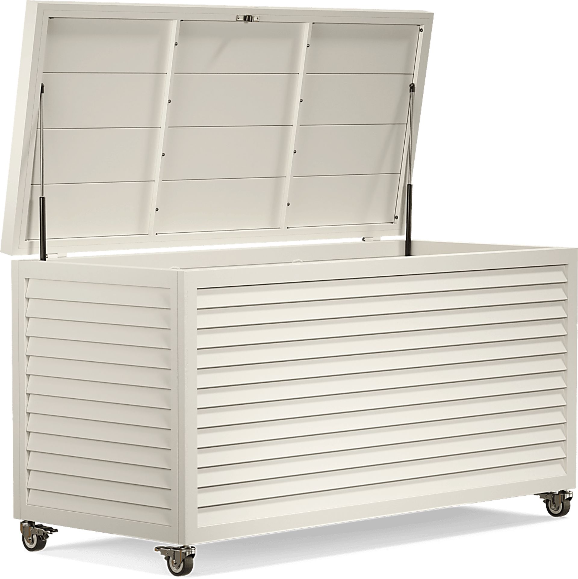 Addy White Outdoor Storage Box - Image 3
