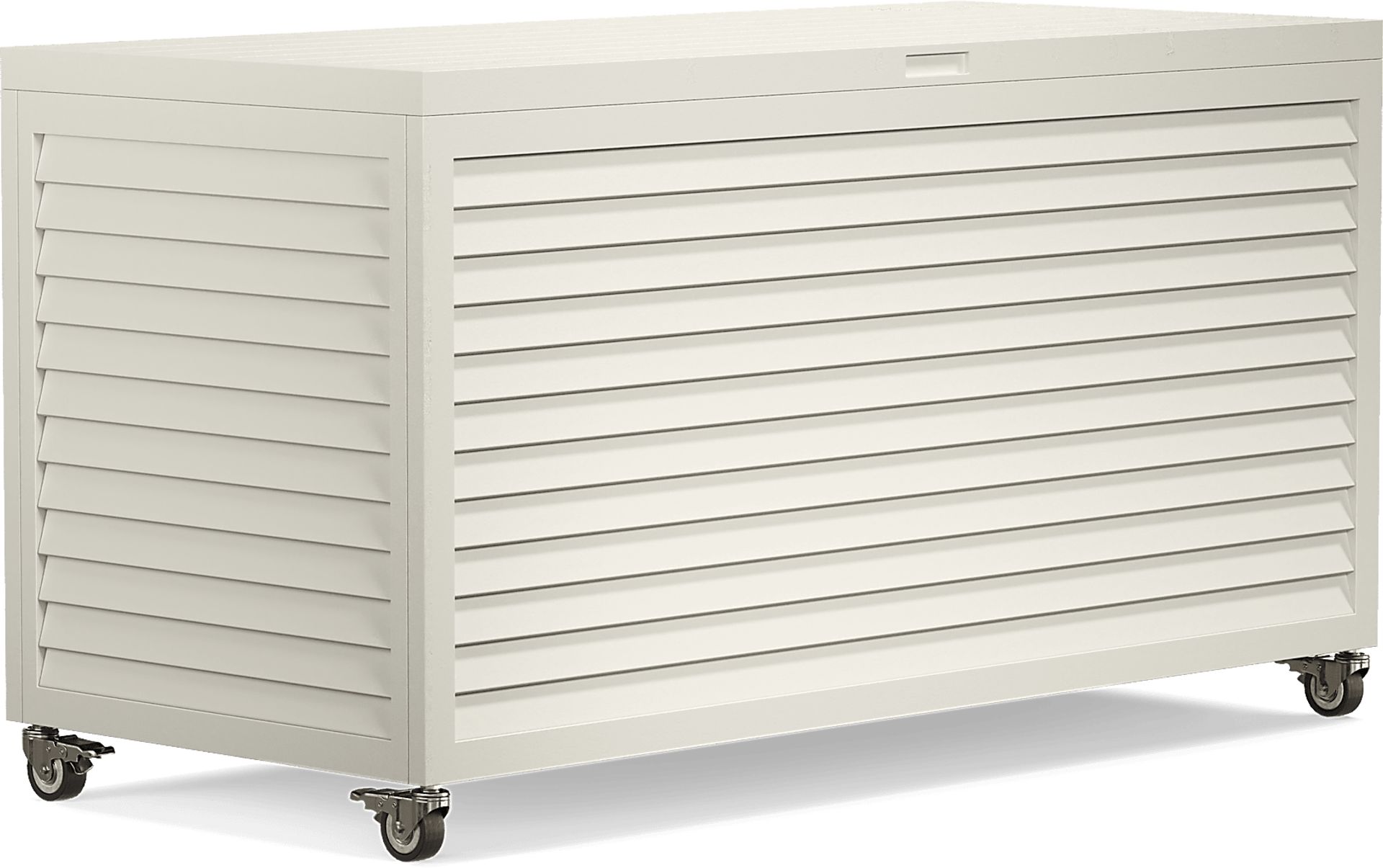 Addy White Outdoor Storage Box - Image 1