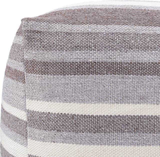 Adeeline Gray Ottoman - Thumbnail - Image 2