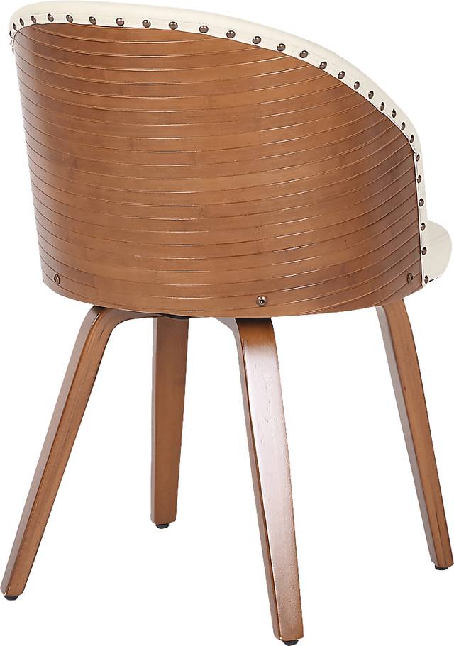 Adela Lane Beige Accent Chair - Thumbnail - Image 3