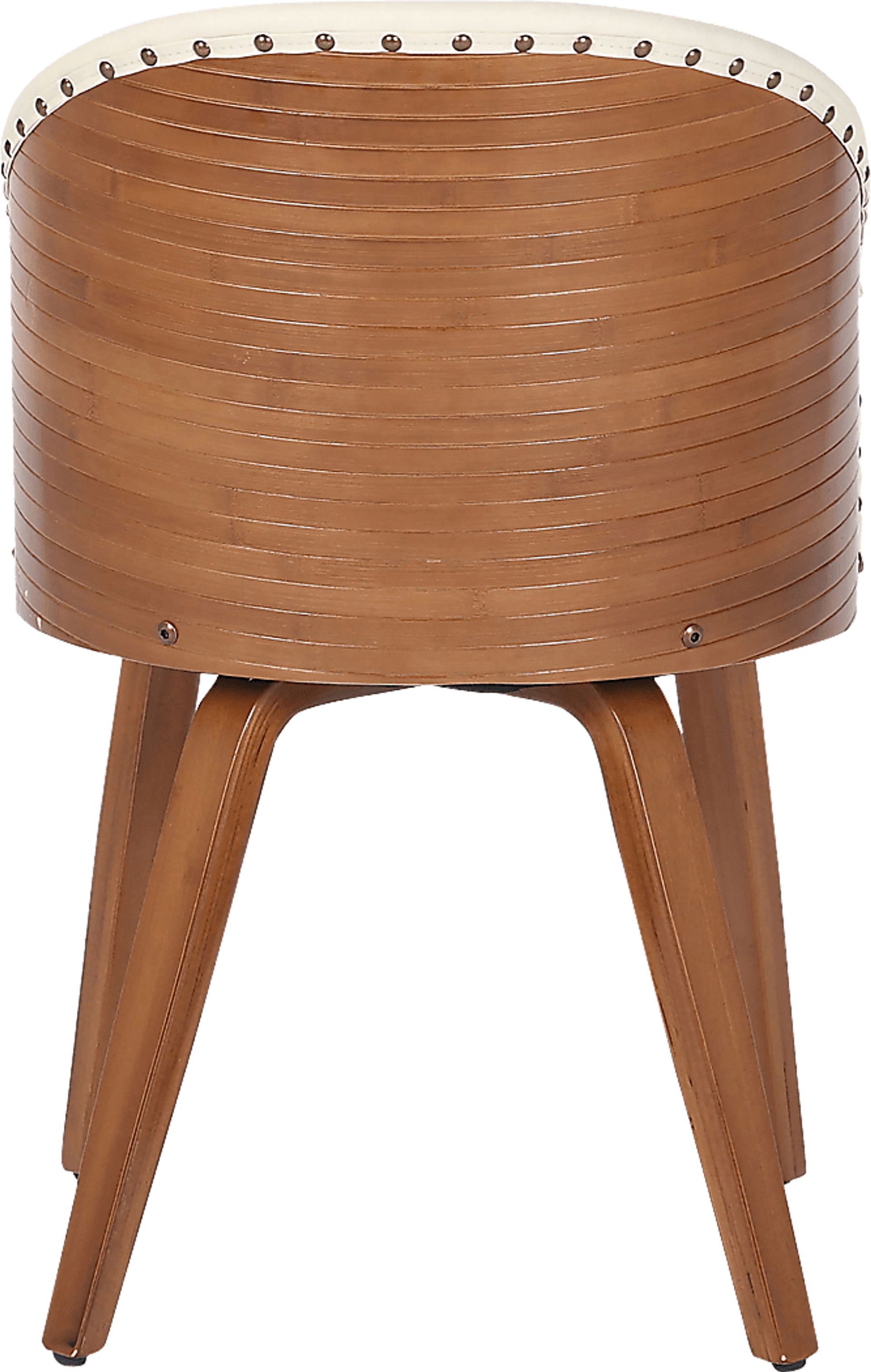 Adela Lane Beige Accent Chair - Image 4