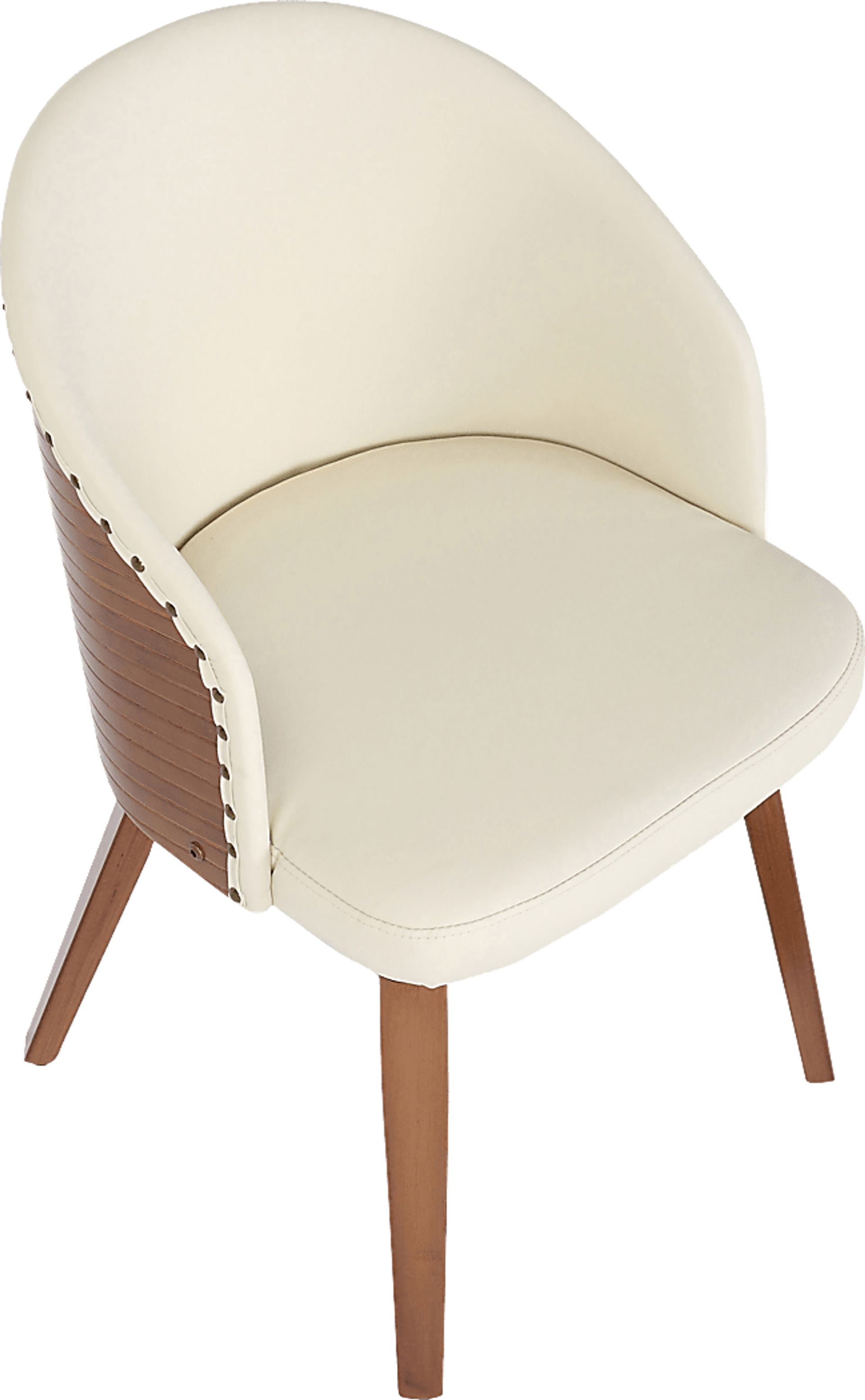 Adela Lane Beige Accent Chair - Image 9