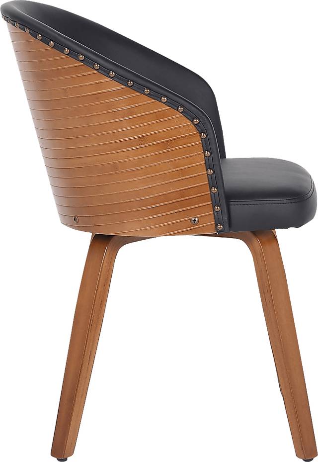 Adela Lane Black Accent Chair - Thumbnail - Image 2