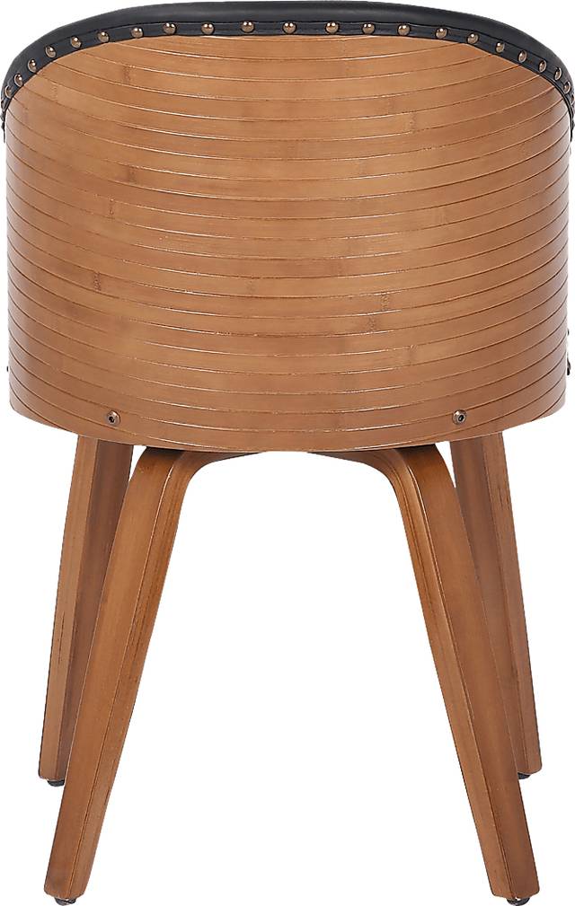 Adela Lane Black Accent Chair - Thumbnail - Image 4