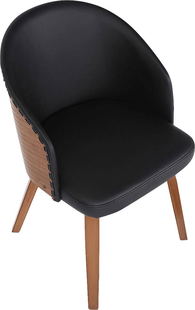 Adela Lane Black Accent Chair - Thumbnail - Image 9