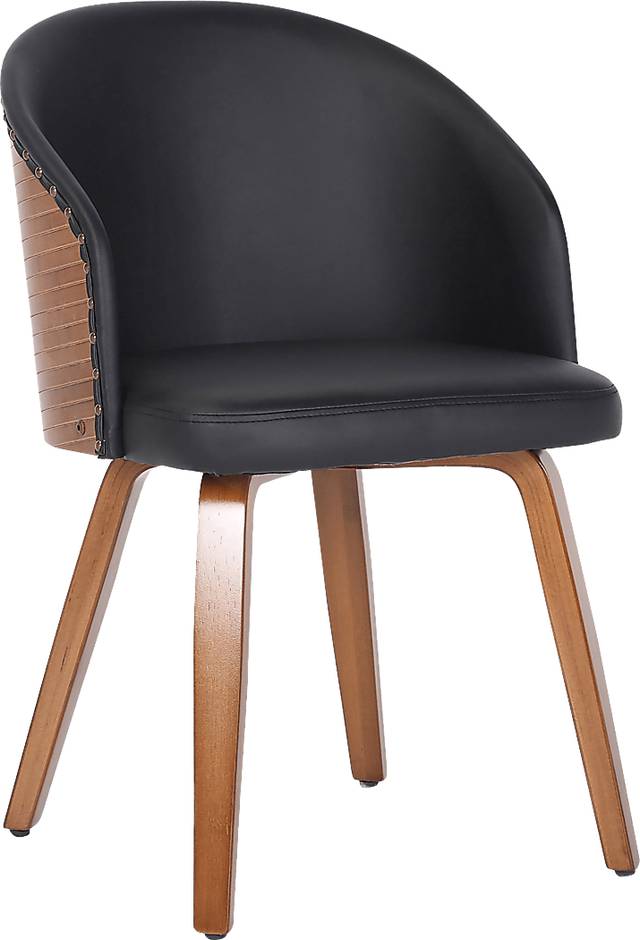 Adela Lane Black Accent Chair - Thumbnail - Image 1