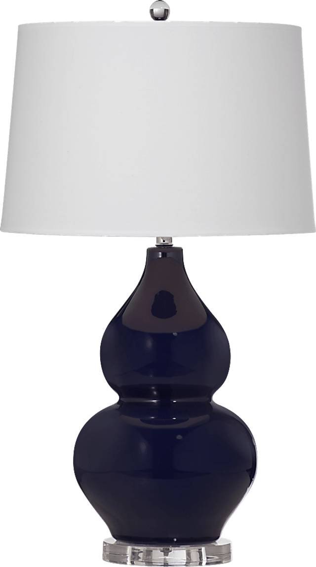 Adela Way Navy Lamp - Thumbnail - Image 1