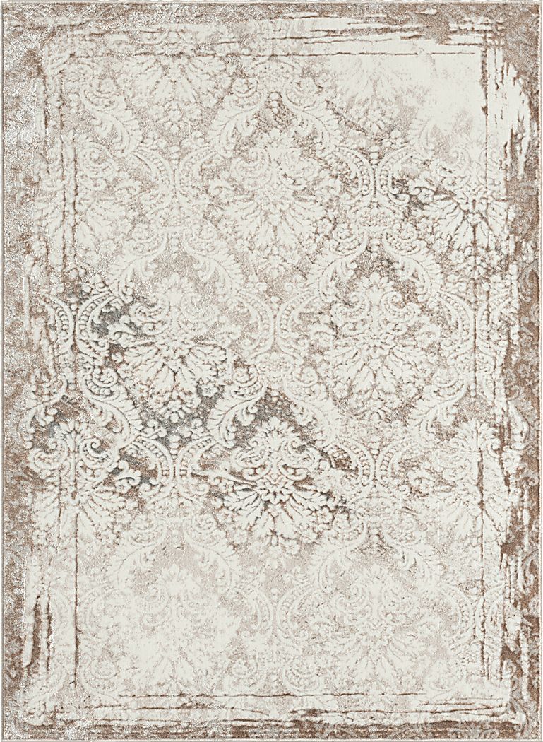 Adelaee Brown 5' x 7' Rug