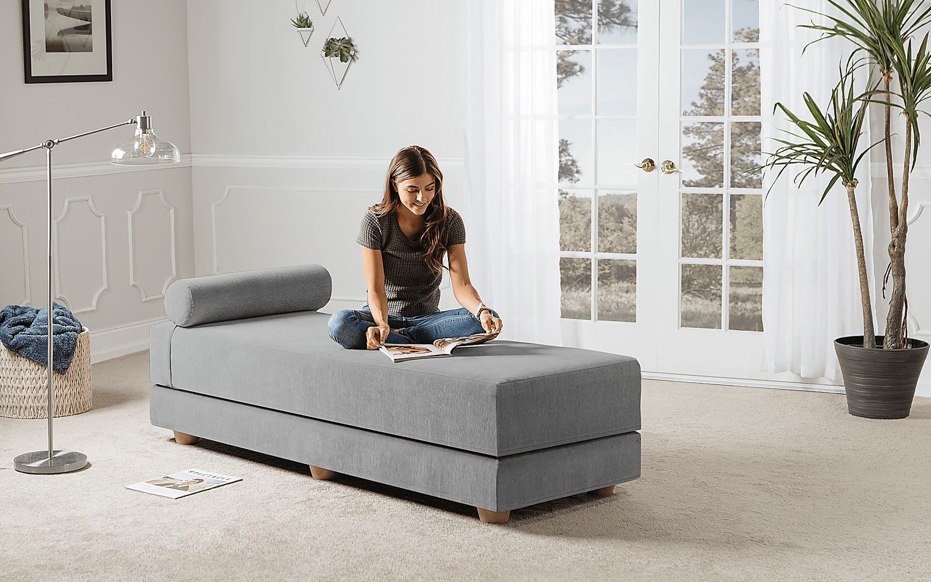 Adelaide Gray Daybed - Image 5
