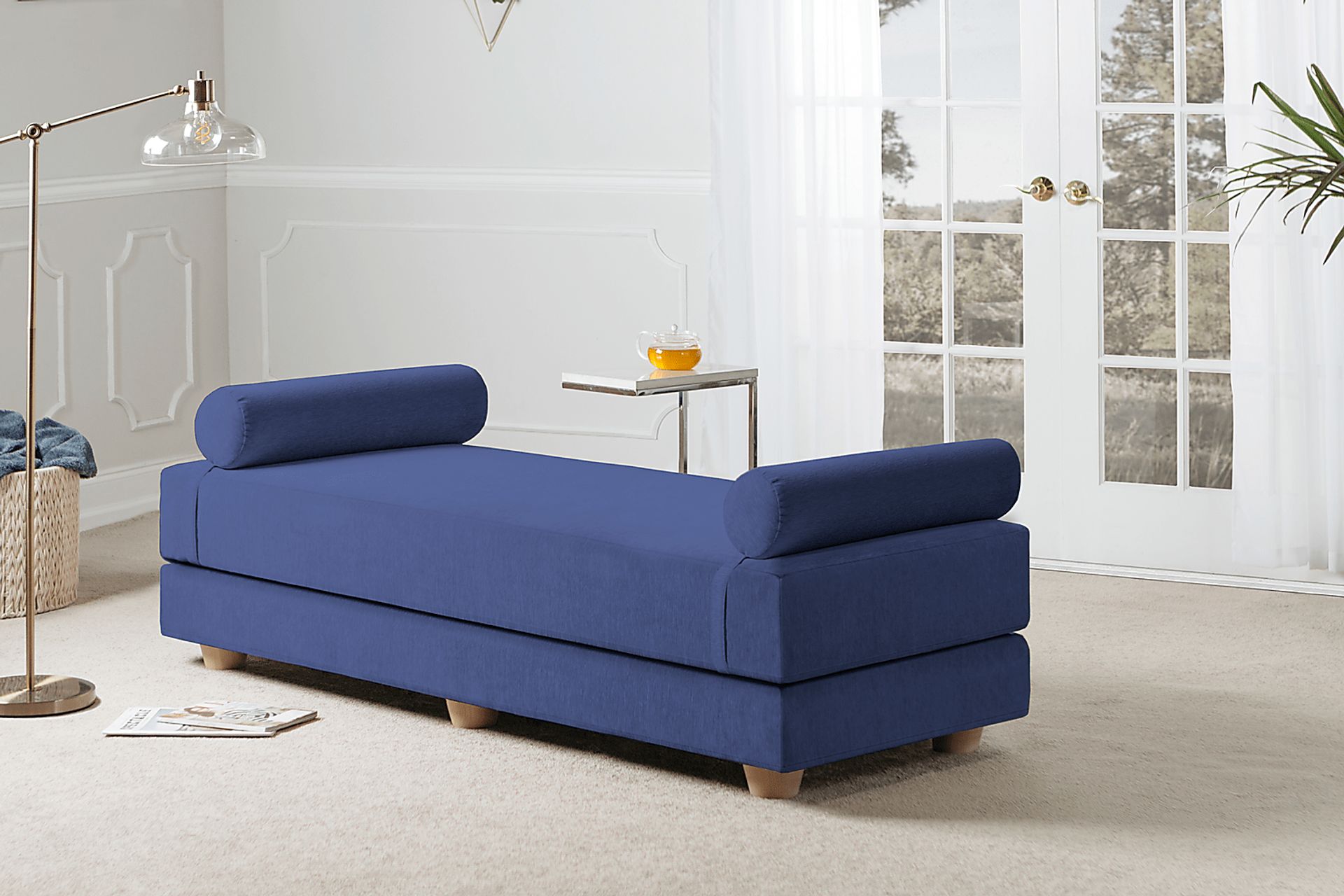 Adelaide Navy Blue Daybed - Image 4