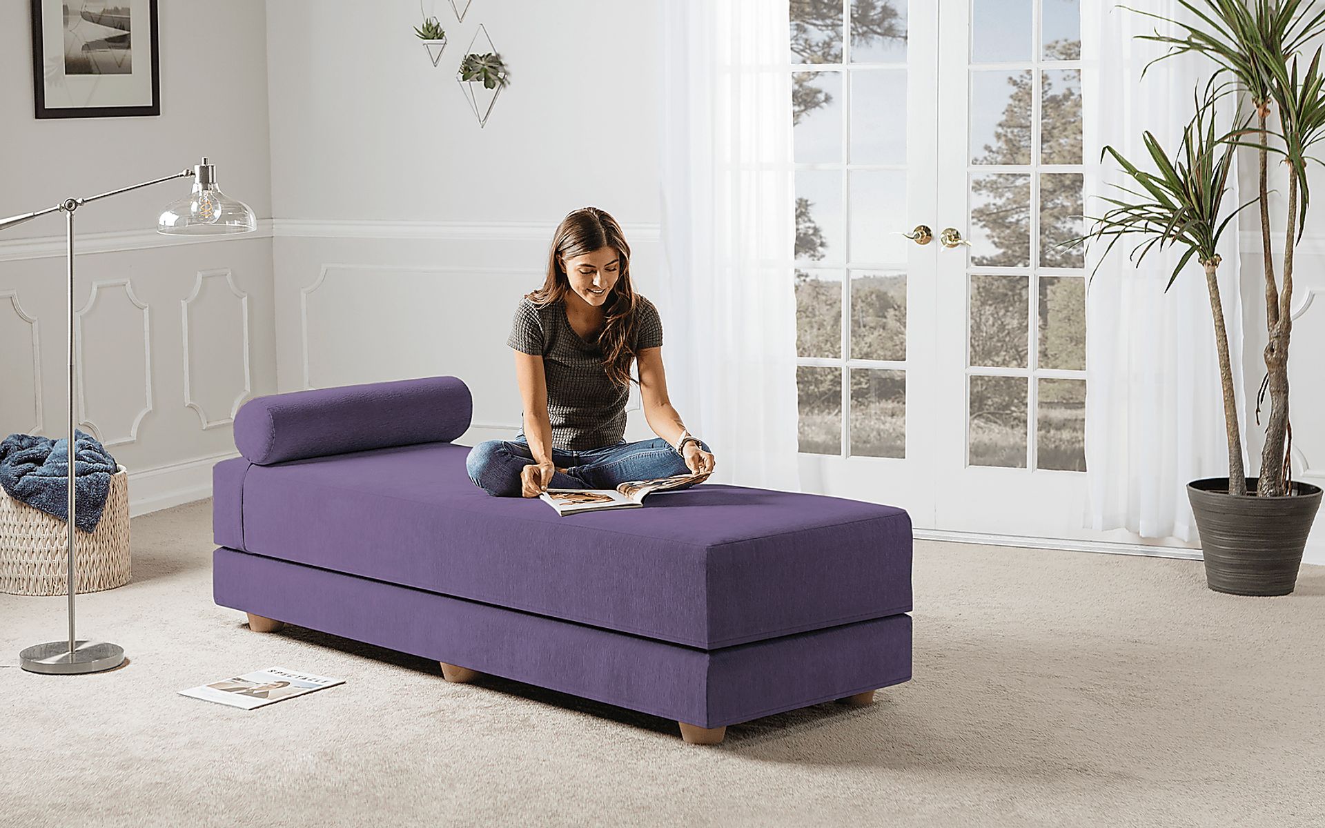 Adelaide Plum Daybed - Image 5