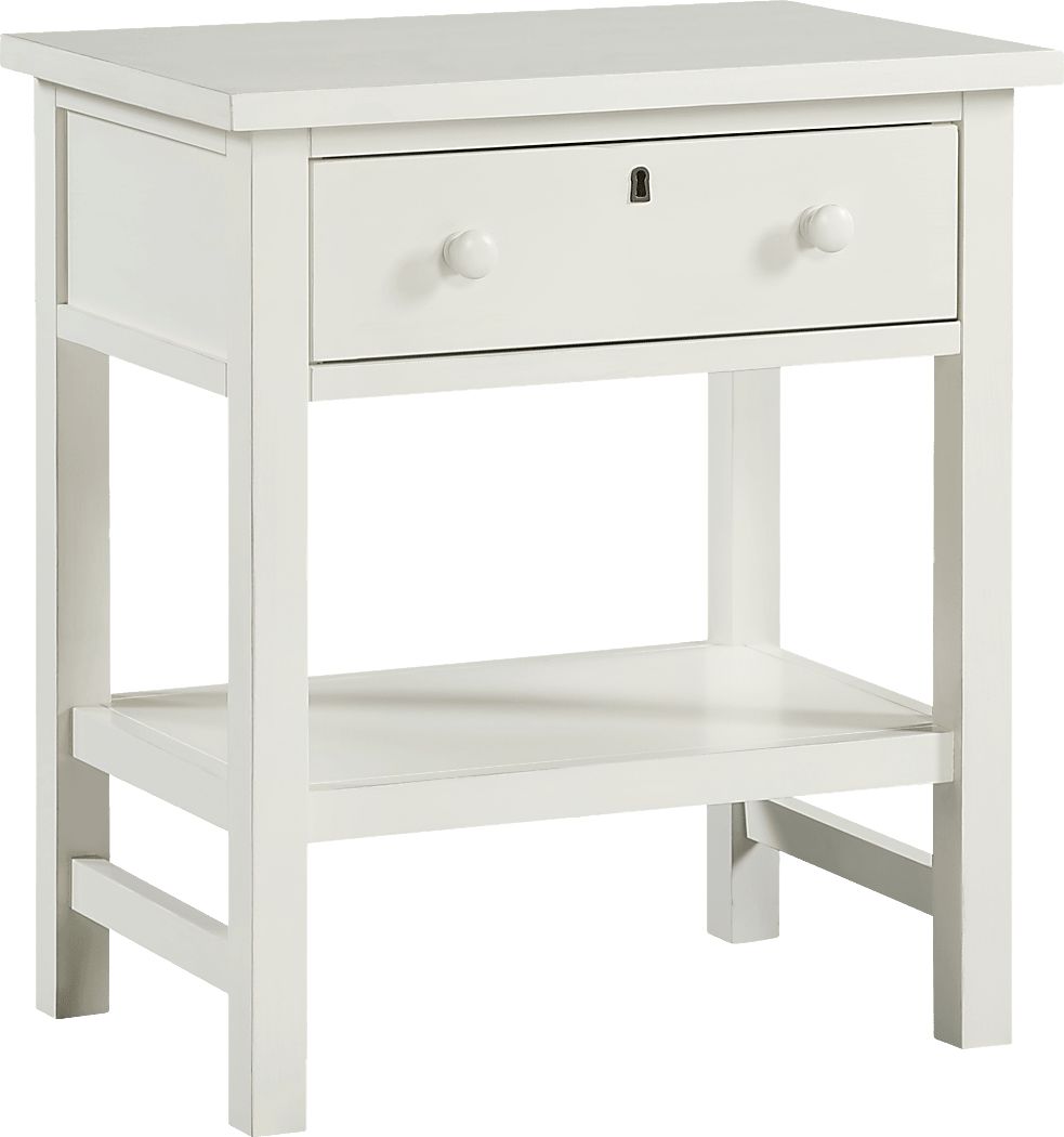 Adelaide White Nightstand