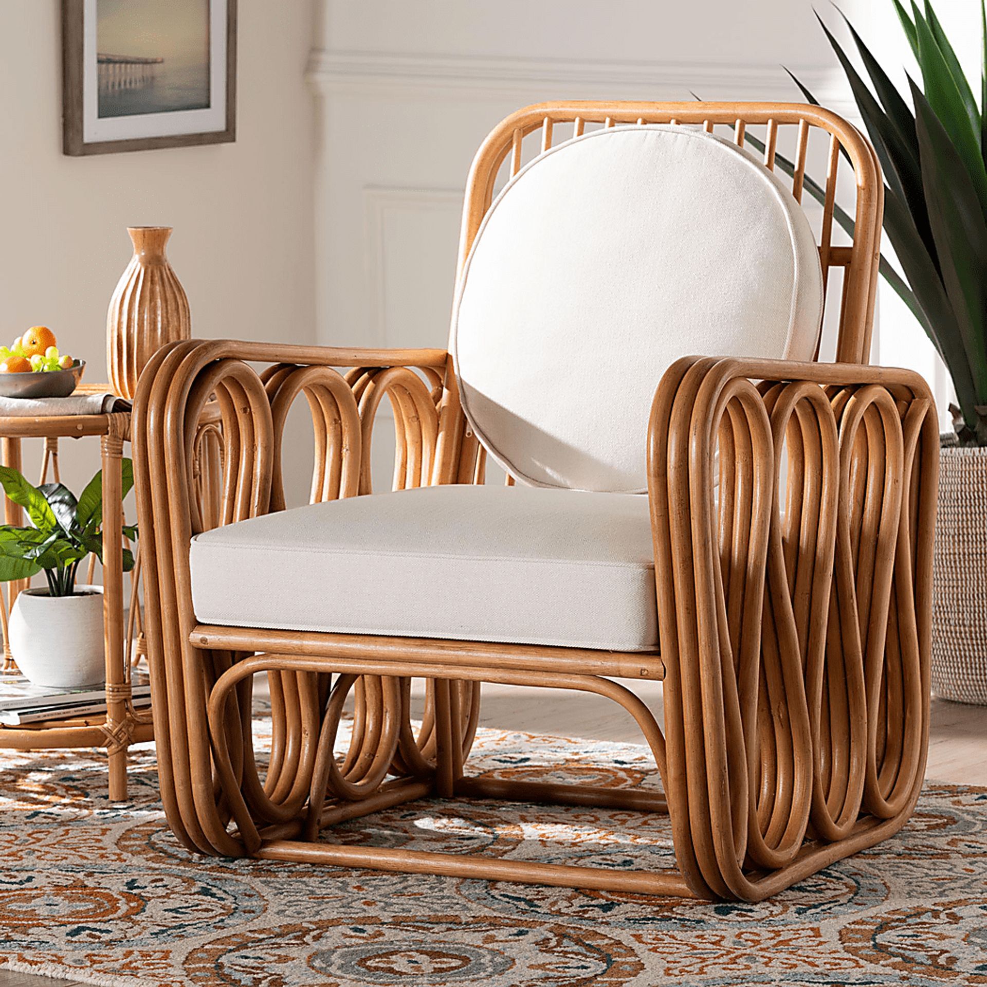 Adelfai Brown Accent Chair - Image 2
