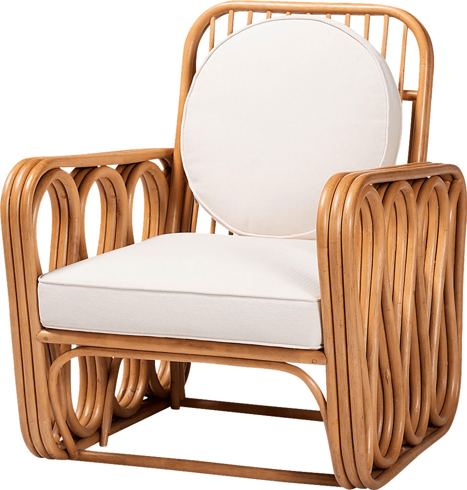 Adelfai Brown Accent Chair - Image 1