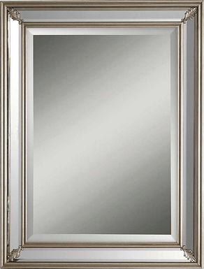 Adelicia Silver Mirror