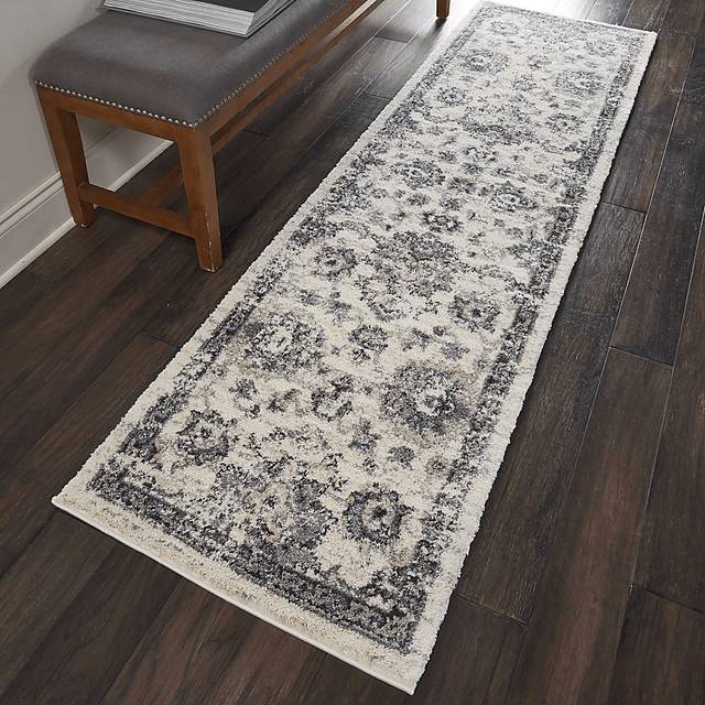 Adelien Gray 2'2 x 7'6 Runner Rug - Thumbnail - Image 4