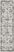 Adelien Gray 2'2 x 7'6 Runner Rug