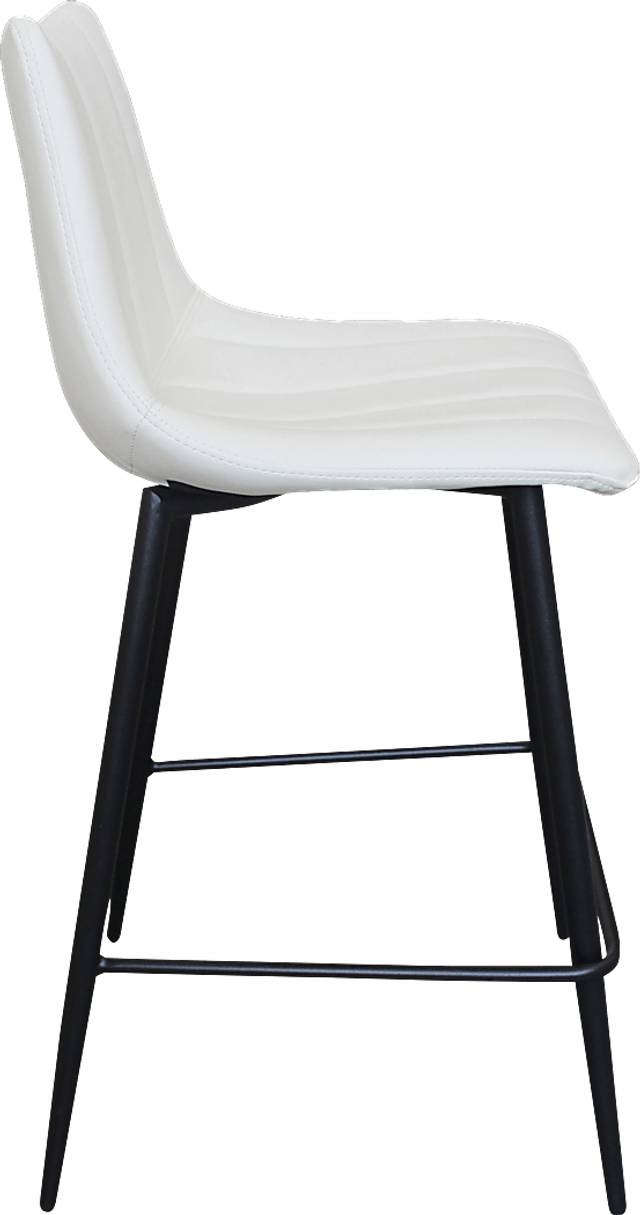 Adeline Court White Counter Height Stool - Thumbnail - Image 3