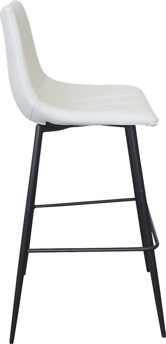 Adeline White Barstool - Thumbnail - Image 3