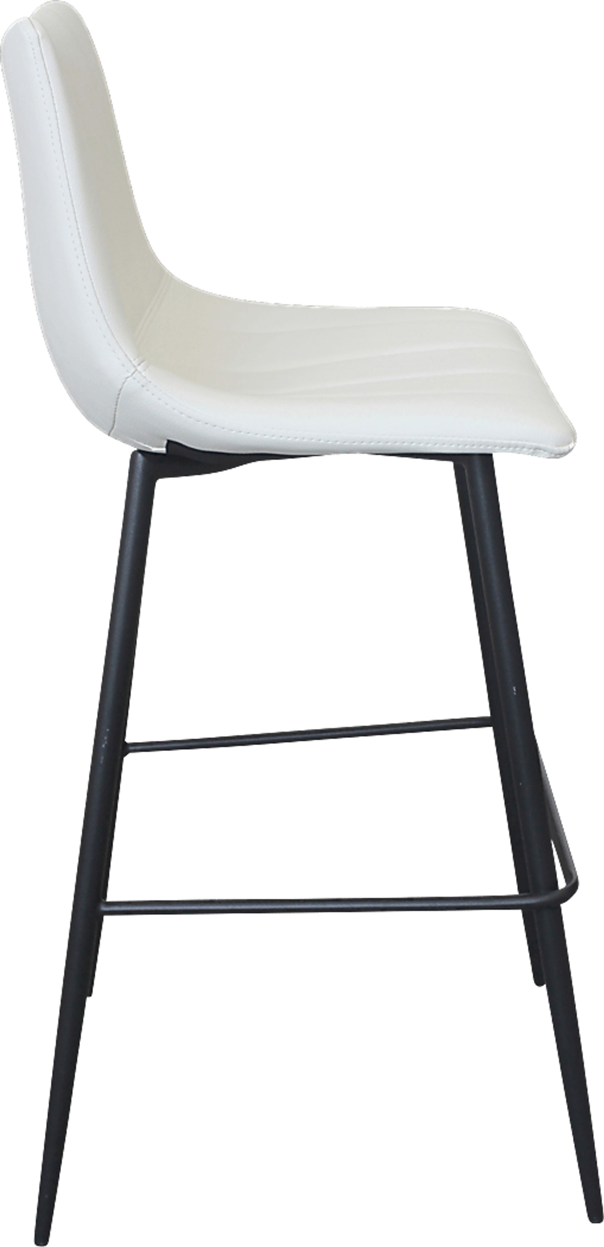 Adeline White Barstool - Image 3