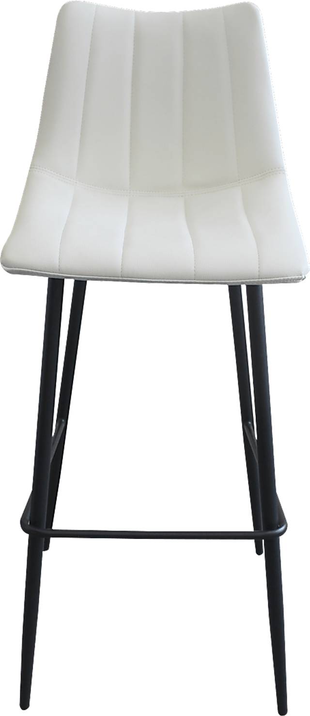 Adeline White Barstool - Thumbnail - Image 1
