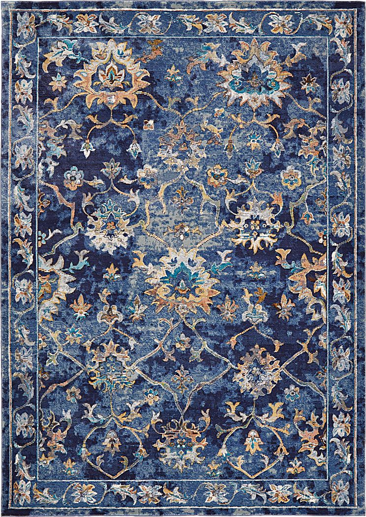Adelisa Blue 4' x 6' Rug