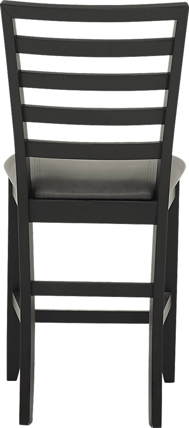 Adelson Black Counter Height Stool - Thumbnail - Image 2