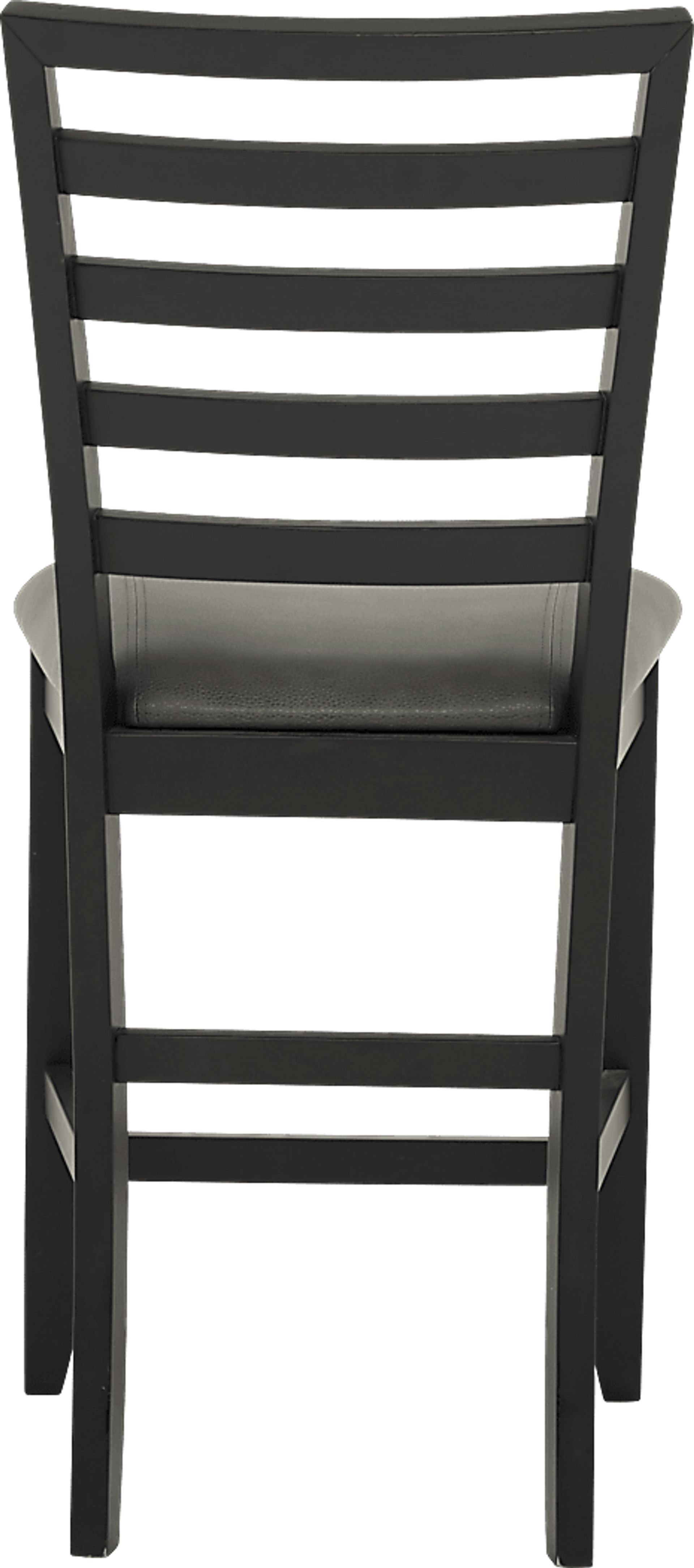 Adelson Black Counter Height Stool - Image 2