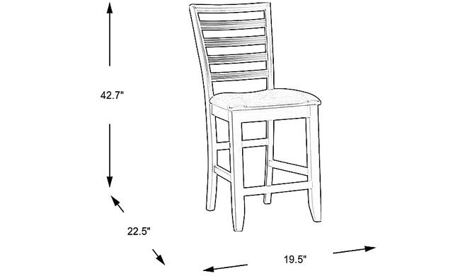 Dimension Image. Please refer to the Dimension Tab on this page for dimension details.