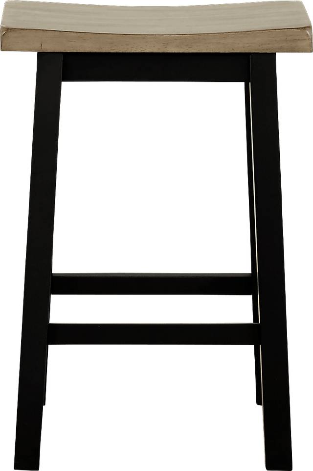 Adelson Black 5 Pc Counter Height Dining Room - Thumbnail - Image 5