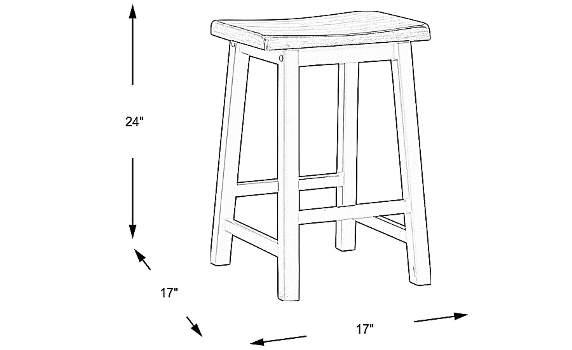 Dimension Image. Please refer to the Dimension Tab on this page for dimension details.