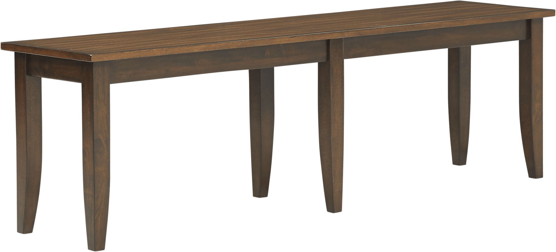 Adelson Chocolate Bench - Image 1