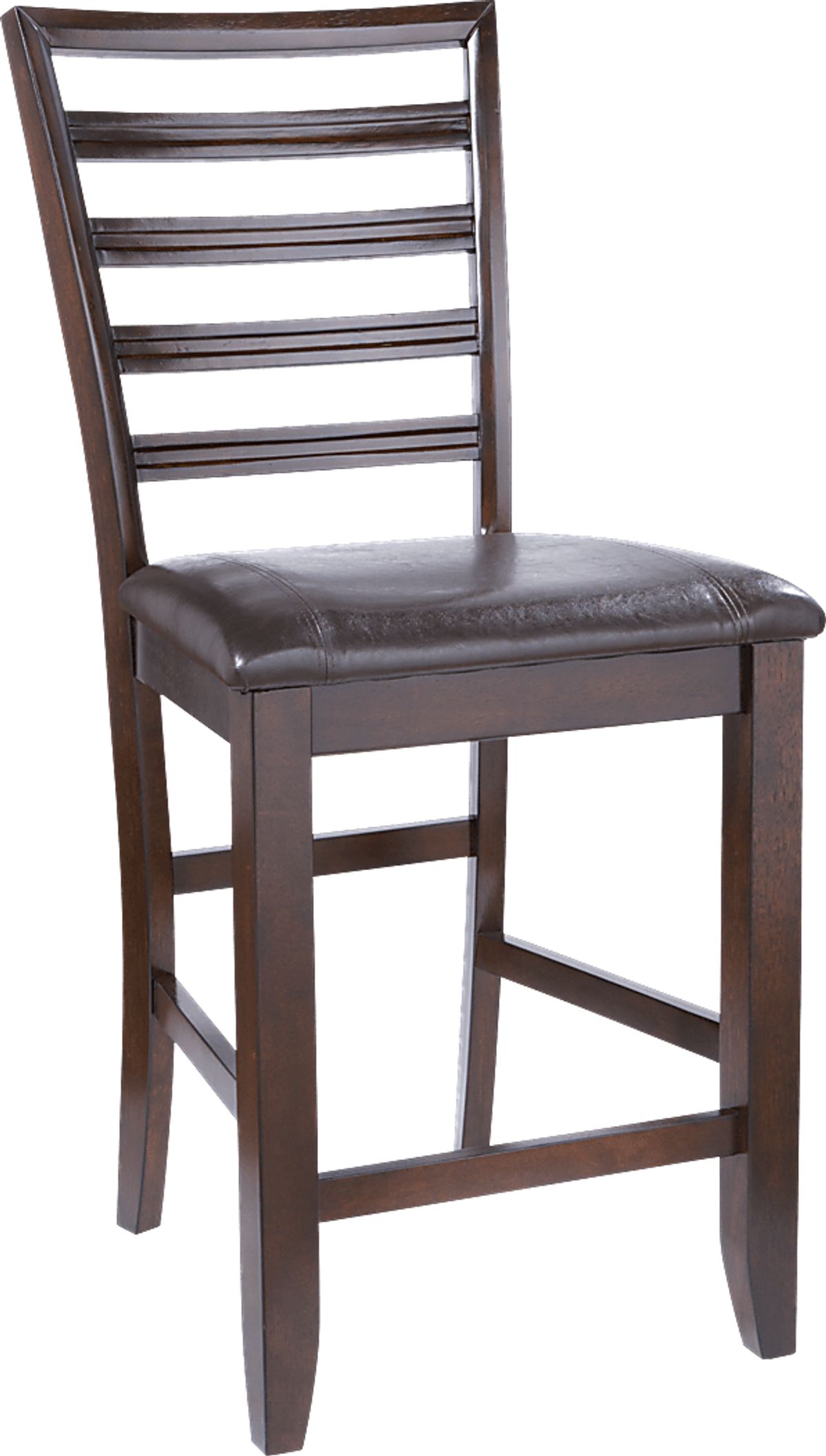 Adelson Chocolate Dark Wood Counter Height Stool | Rooms to Go