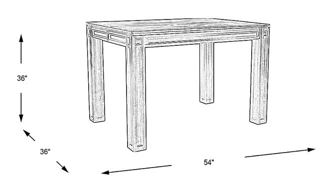 Dimension Image. Please refer to the Dimension Tab on this page for dimension details.