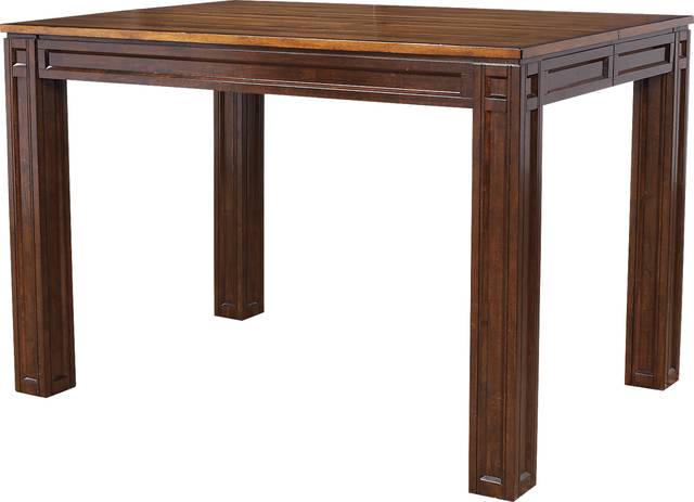 Adelson Chocolate 5 Pc Counter Height Dining Room - Thumbnail - Image 2
