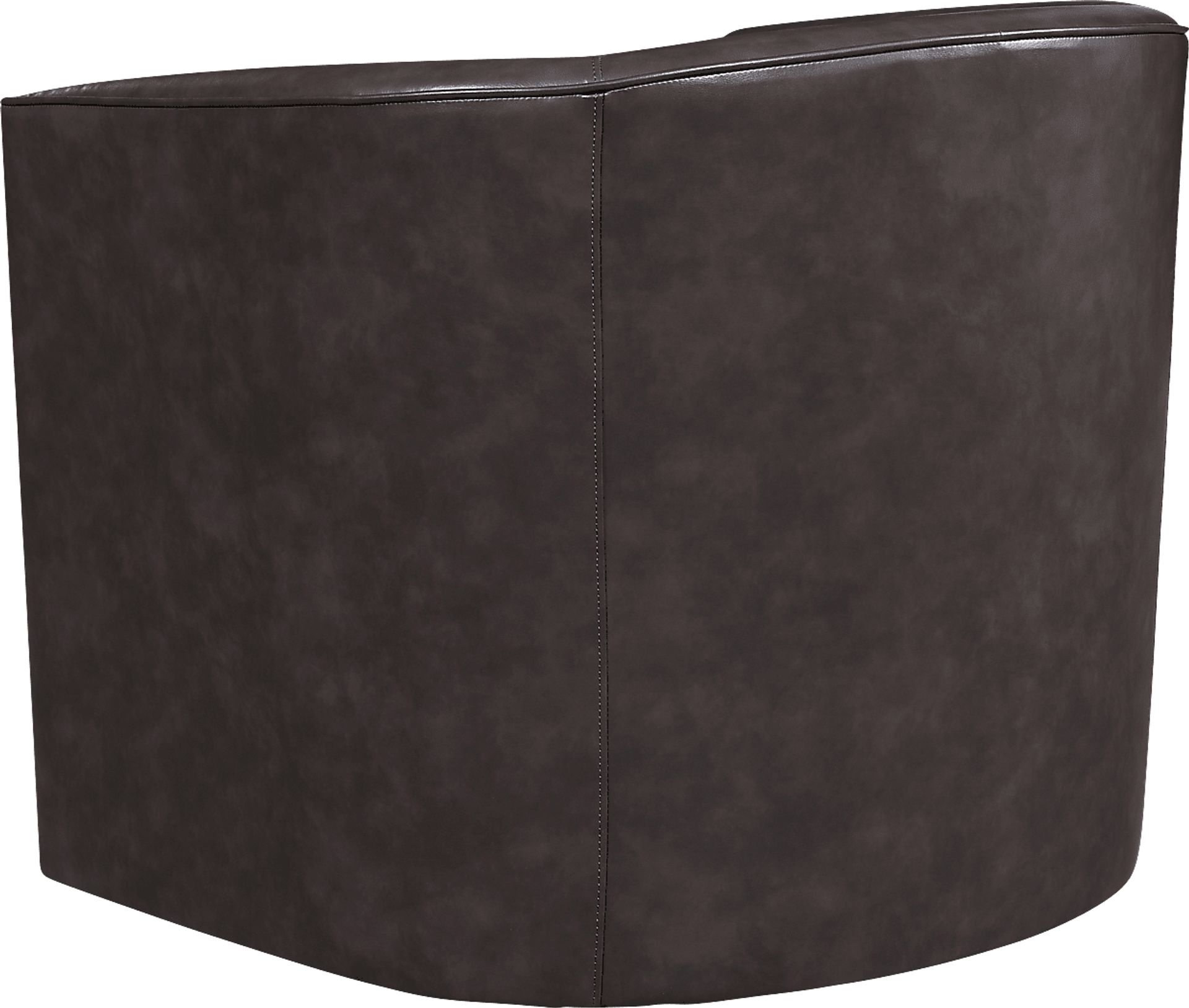 Adelta Dark Brown Accent Swivel Chair - Image 3