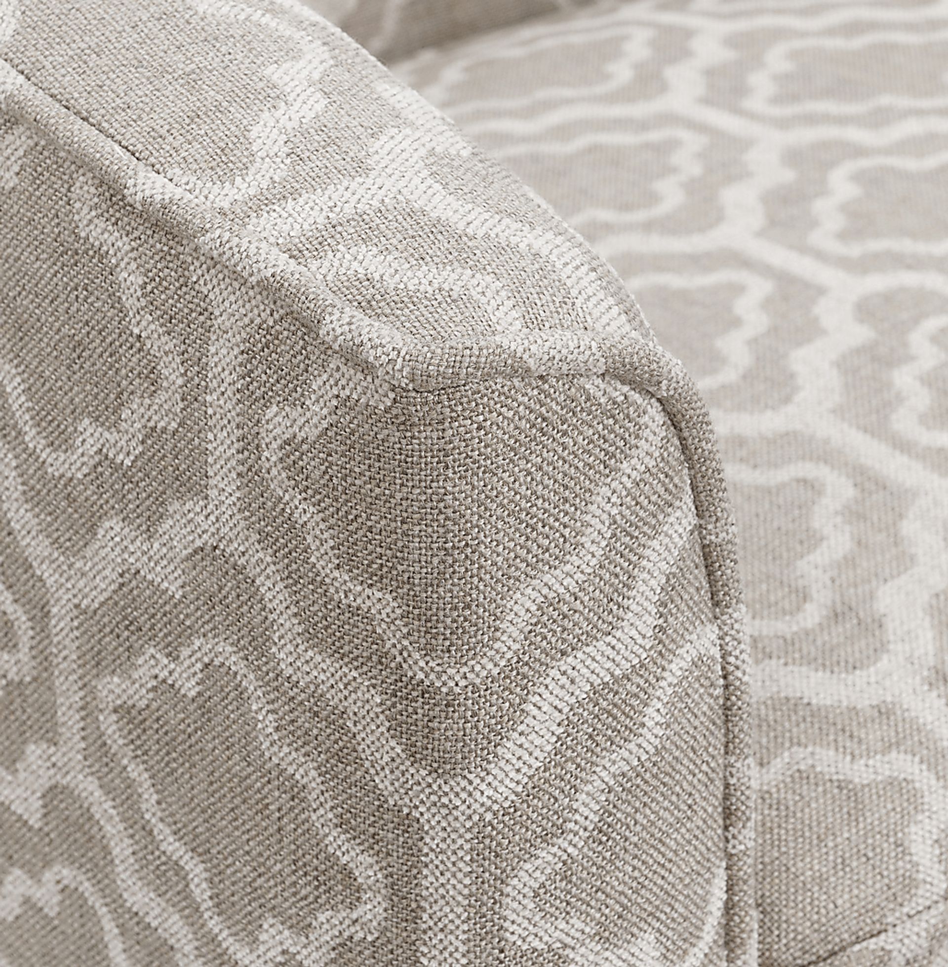 Adelta Light Brown Accent Swivel Chair - Image 4