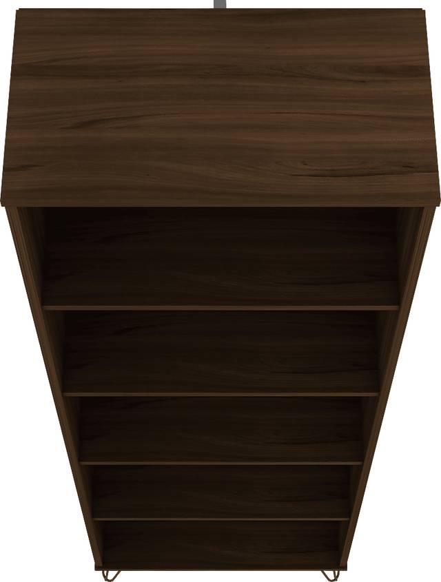 Ademoor Brown Bookcase - Thumbnail - Image 4