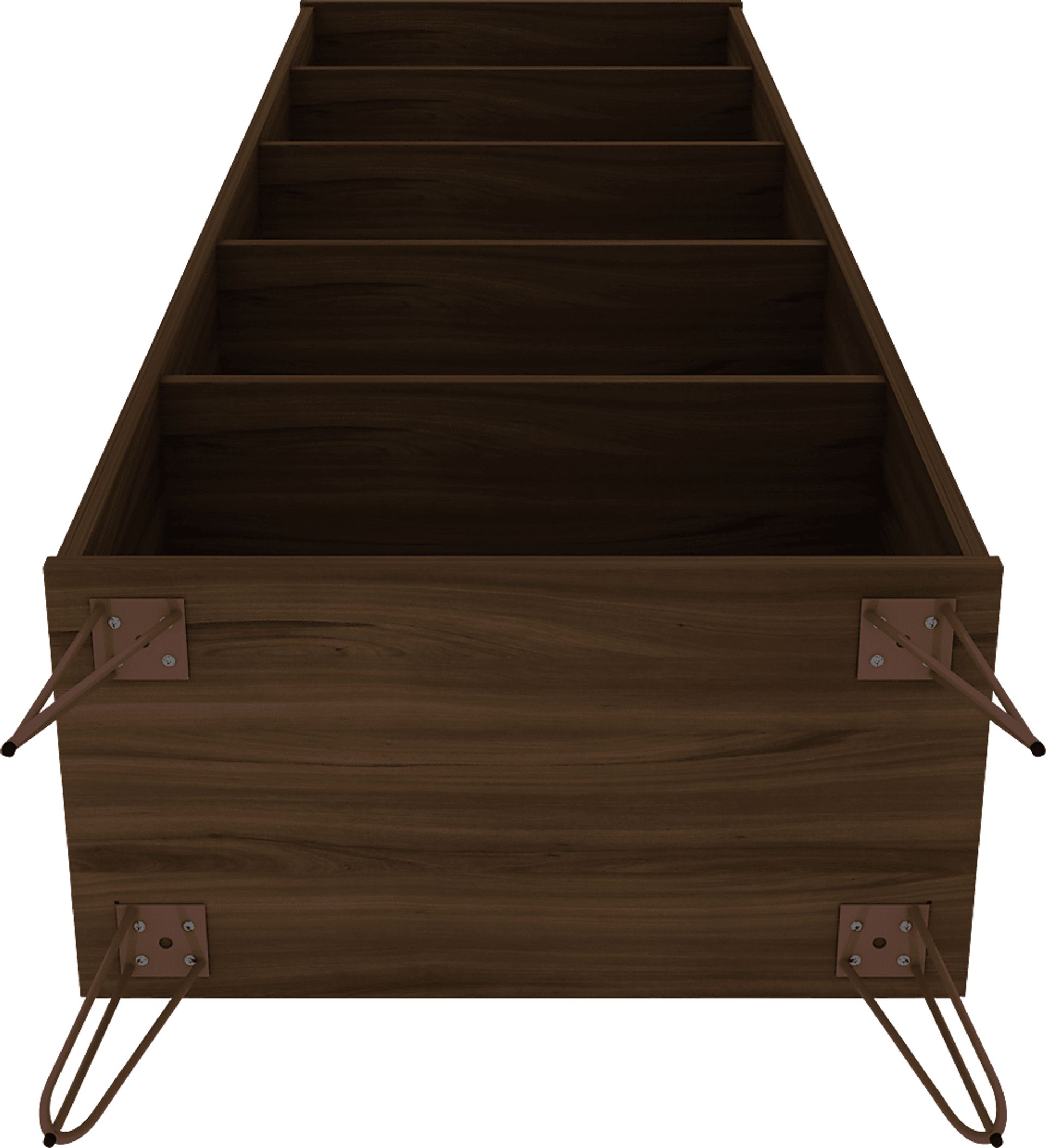 Ademoor Brown Bookcase - Image 5