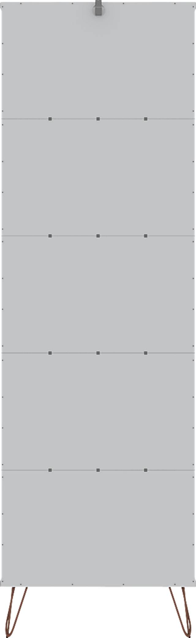 Ademoor White Bookcase - Thumbnail - Image 3