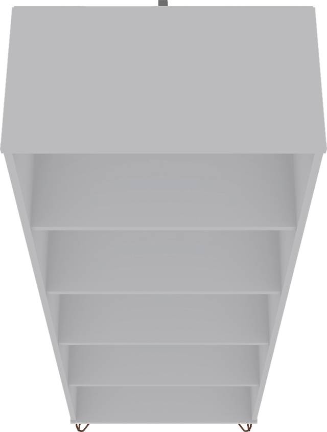 Ademoor White Bookcase - Thumbnail - Image 4
