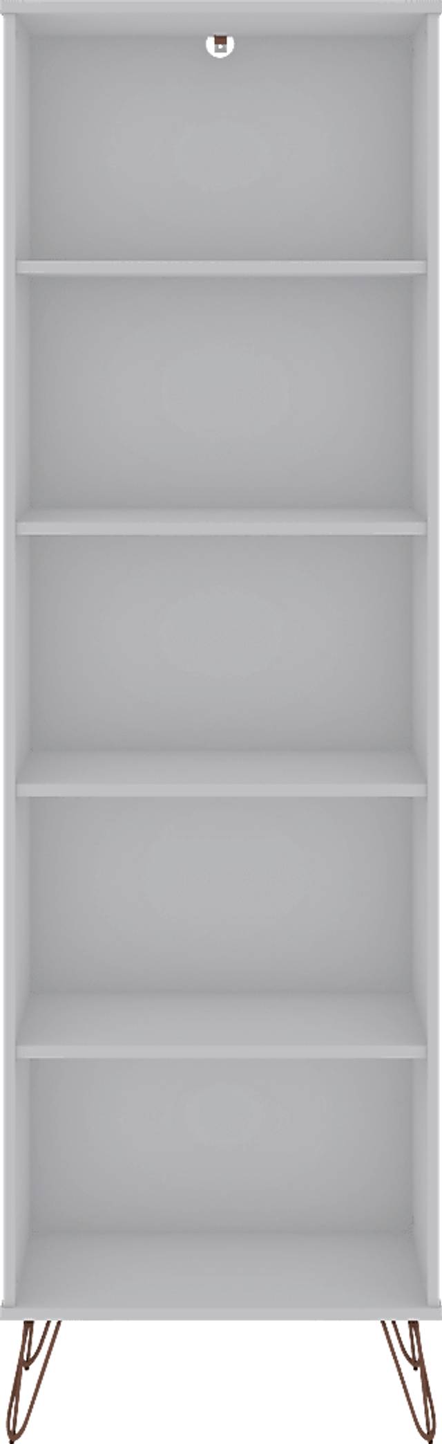 Ademoor White Bookcase - Thumbnail - Image 6
