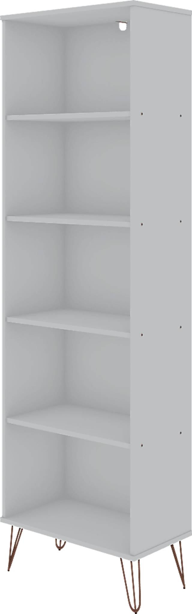 Ademoor White Bookcase - Thumbnail - Image 1