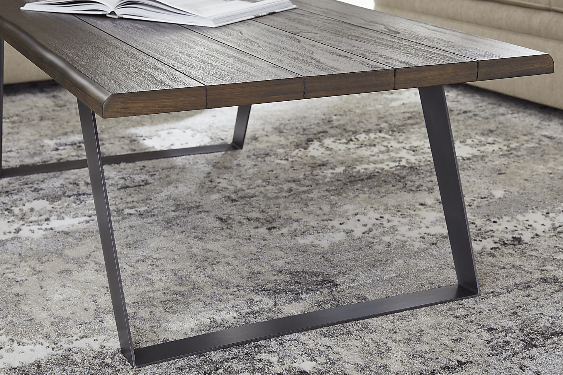 Aden Dark Brown Cocktail Table - Image 3