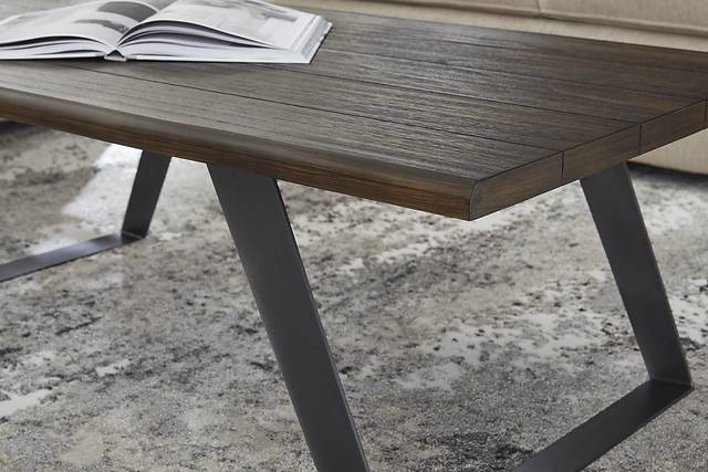 Aden Dark Brown Cocktail Table - Thumbnail - Image 4