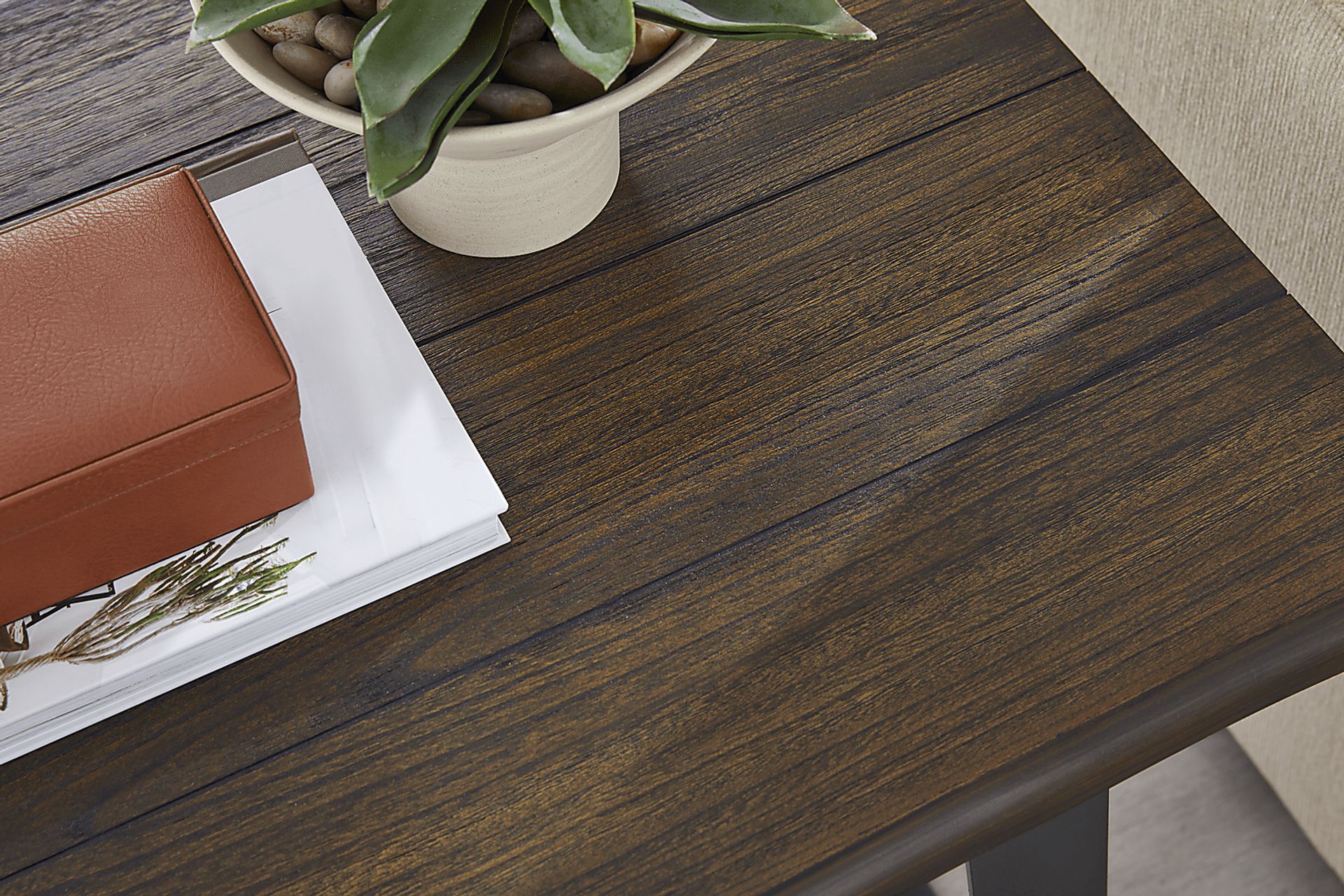 Aden Dark Brown End Table - Image 4
