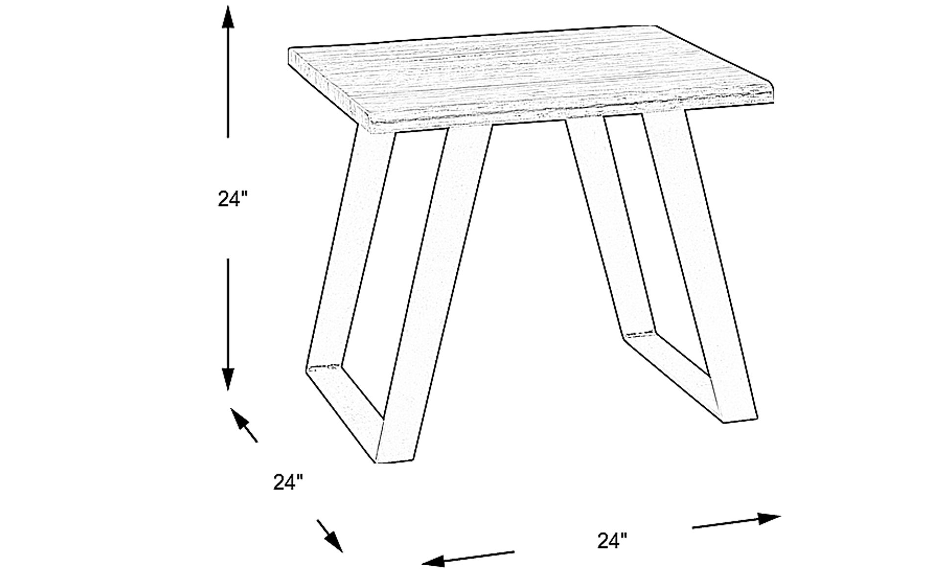 Dimension Image. Please refer to the Dimension Tab on this page for dimension details.