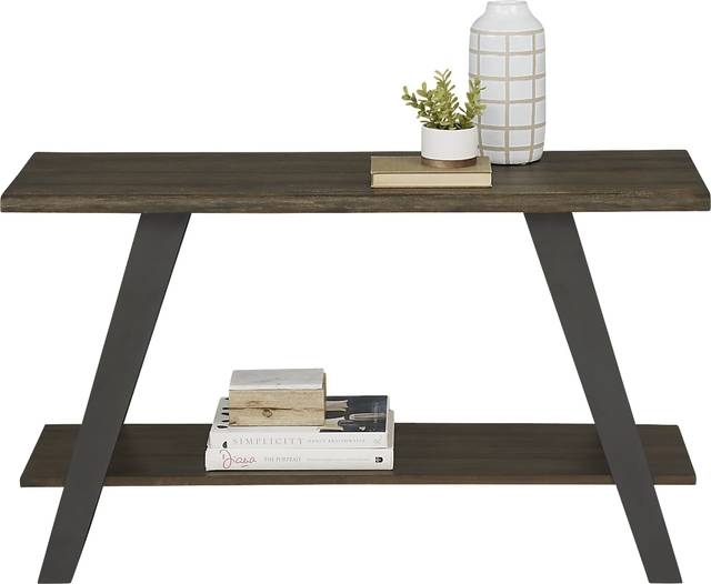 Aden Dark Brown Sofa Table - Thumbnail - Image 2