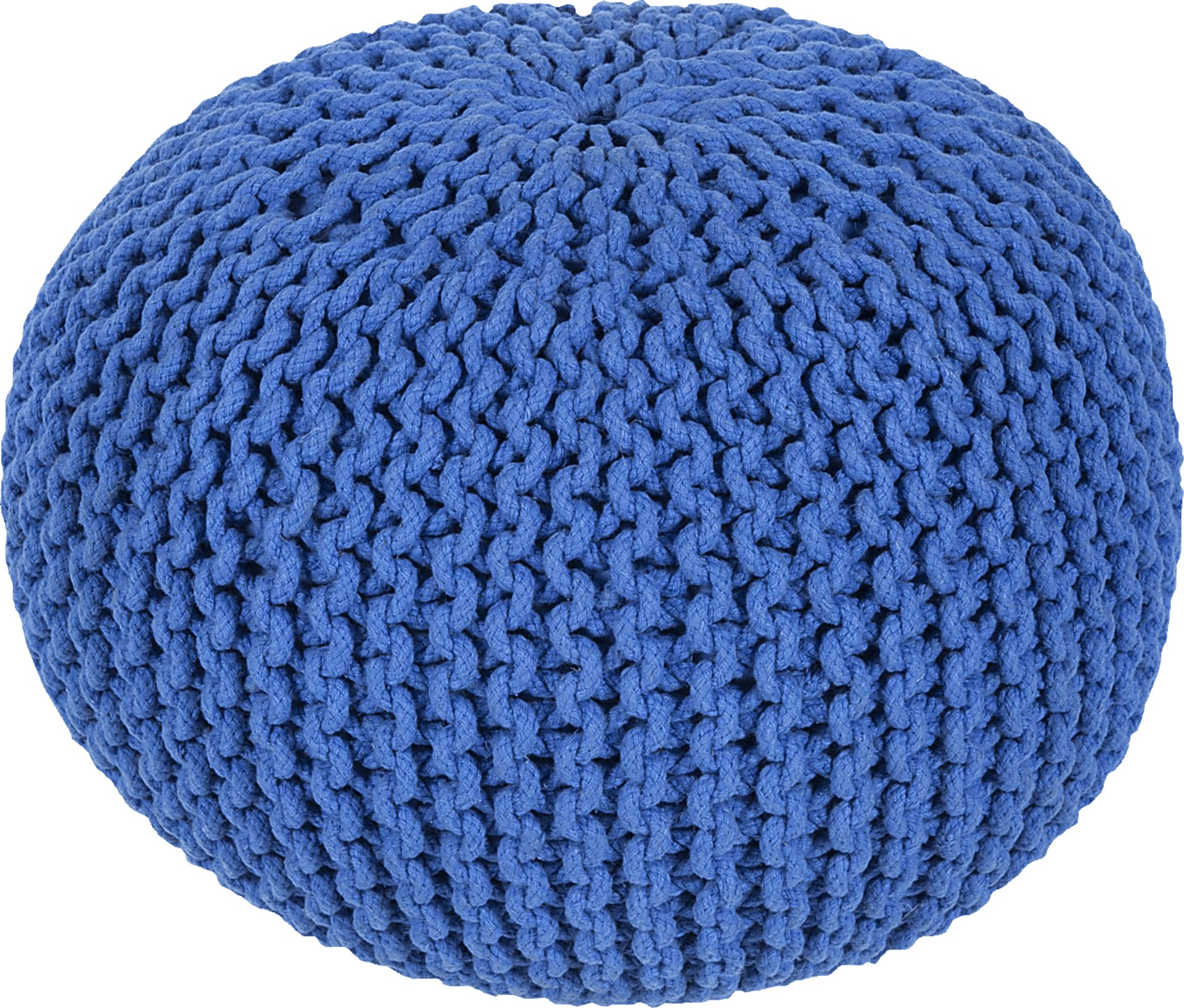 Adencliff Blue Ottoman - Image 1
