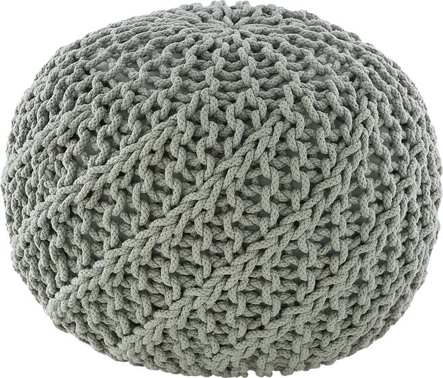 Adencliff Mint Ottoman - Thumbnail - Image 1